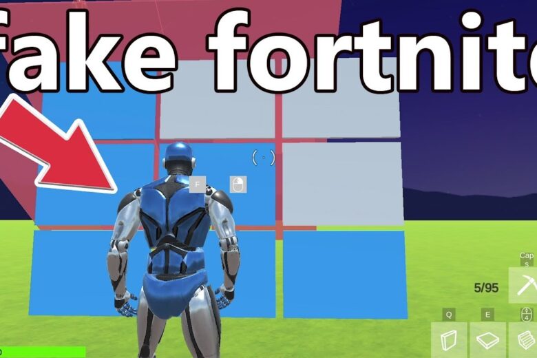 fake fortnite games